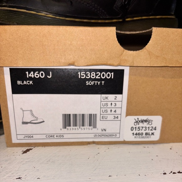 Dr. Martens Black Leather Boots